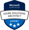 Microsoft Certified: Azure Solutions Architect Expert badge